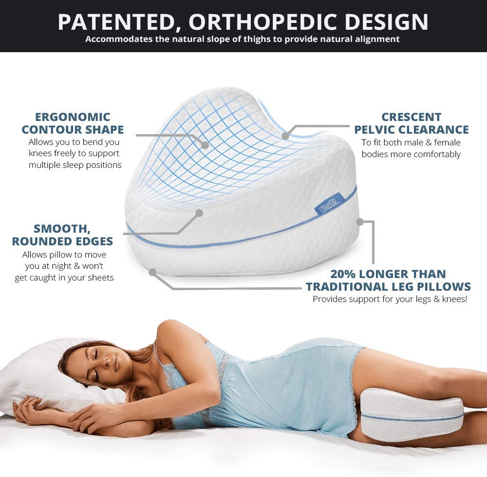 Leg & Knee Foam Support Pillow