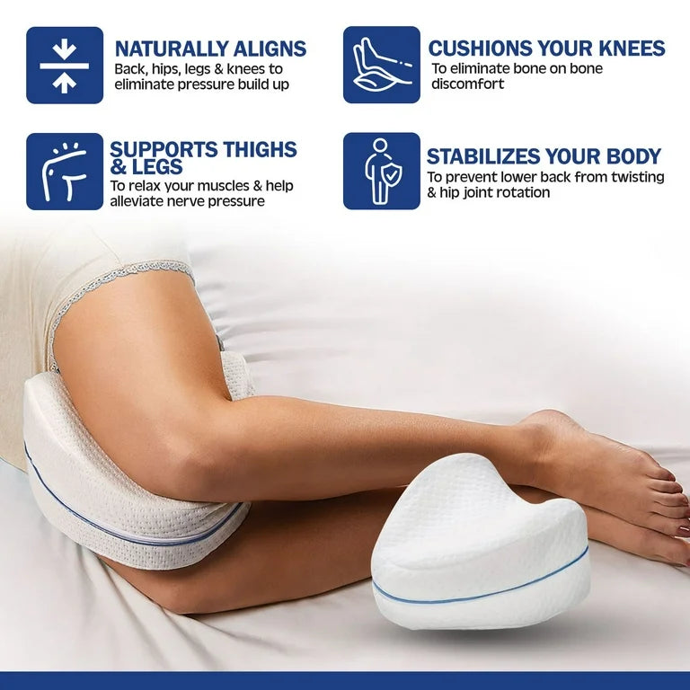 Leg & Knee Foam Support Pillow