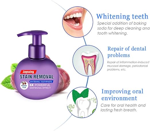 Baking Soda Toothpaste Teeth Stain Removal Rahma Beauty Store