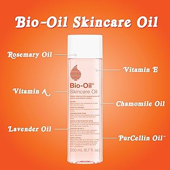 Bio-Oil Skincare Oil, 6.7 Ounce, Body Oil for Scars and Stretchmarks, Hydrates Skin, Non-Greasy Rahma Beauty Store