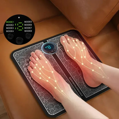 EMS Foot Massager Pad Portable Electric Muscle Stimulation Rahma Beauty Store