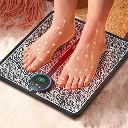 EMS Foot Massager Pad Portable Electric Muscle Stimulation Rahma Beauty Store