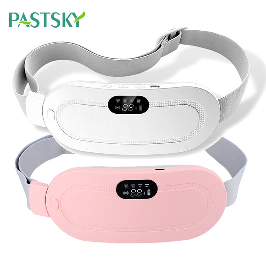 Electric Period Cramp Massager Vibrating Heating Belt Rahma Beauty Store