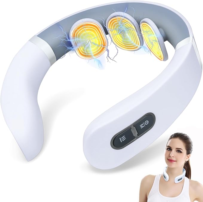 Electric Pulse Neck Massager for Pain Relief Rahma Beauty Store