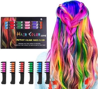 Hair Chalk Comb for Girls Kids Rahma Beauty Store