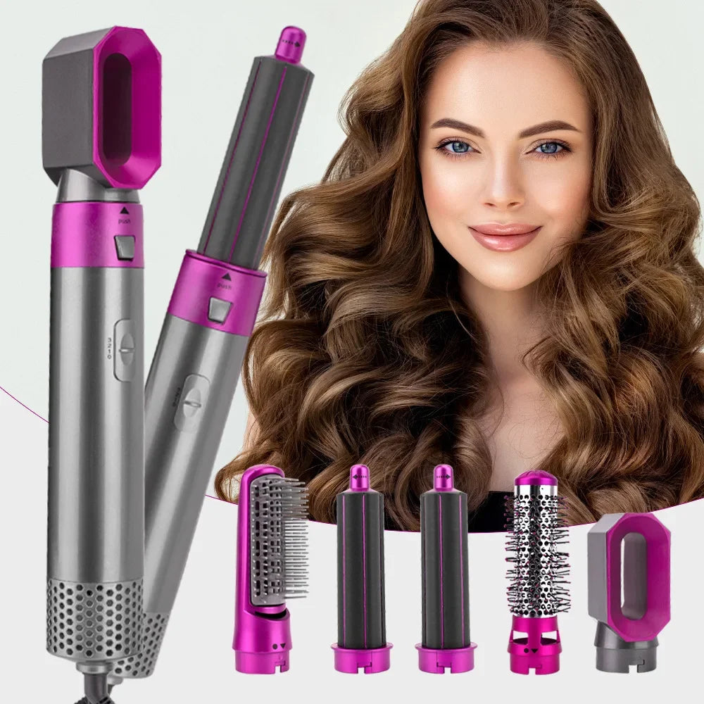 Hot Air Brush 5 in 1 Hair Dryer Brush Rahma Beauty Store