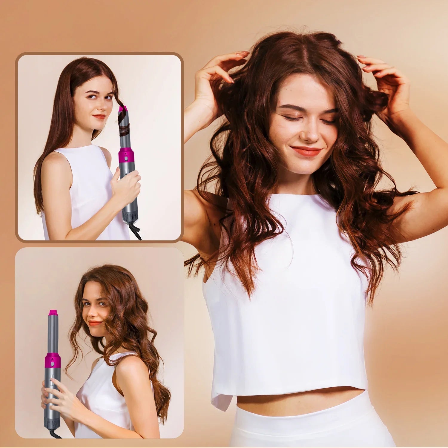 Hot Air Brush 5 in 1 Hair Dryer Brush Rahma Beauty Store