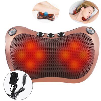 Massage Pillow Shiatsu 3 speed Head Relax Electric Shoul Back Neck Rahma Beauty Store