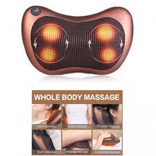 Massage Pillow Shiatsu 3 speed Head Relax Electric Shoul Back Neck Rahma Beauty Store