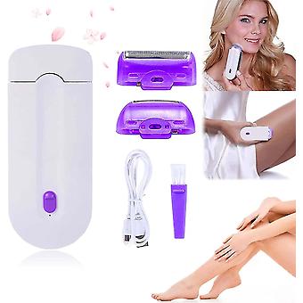 Rechargeable Epilator Hair Removal Kit Rahma Beauty Store