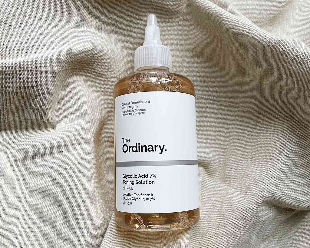 The Ordinary Glycolic Acid 7% Toning Solution Pimple Marks Lightening Rahma Beauty Store